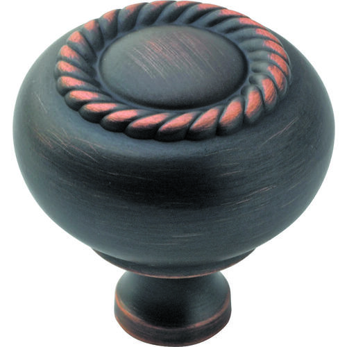 1-1/4" (32 mm) Diameter Allison Value Cabinet Knob Oil Rubbed Bronze Finish - pack of 25