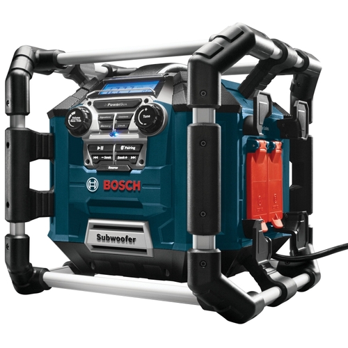 Bosch PB360C Power Box Jobsite Radio with Bluetooth, Battery Included, 18 V, 30-Channel