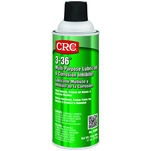CRC 03005 3-36 Multi-Purpose Lubricant & Corrosion Inhibitor - 16 Oz Aerosol, -50°F To 250°F