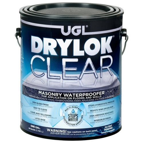 UGL 20913 DRYLOK Masonry Waterproofer, Milky White, 1 gal Can