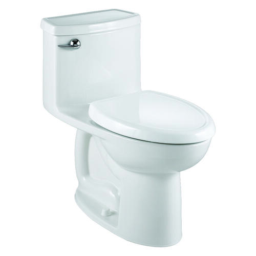 Compact Cadet 3 Elongated Toilet, Elongated Bowl, 3 in Flush Valve Flushing System, White