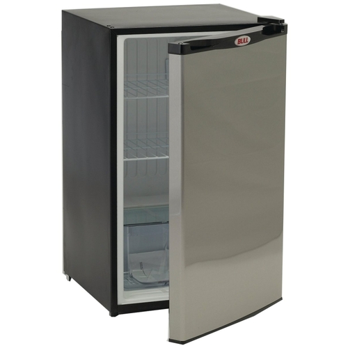 Bull Outdoor Products 11001 Refrigerator, Reversible Door Black Cabinet