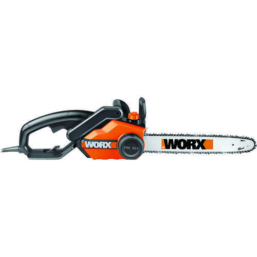 Chainsaw, 14.5 A, 120 V, 3.5 hp, 16 in L Bar/Chain, 3/8 in Bar/Chain Pitch, Rear Handle