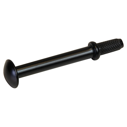 Knock-In Pin, 1 5/16" Projection For Wood Blanks, Black Black