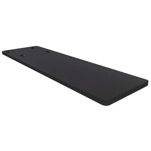 Hidden Countertop Support, Steel, Black 10" Length: 254 mm (10")