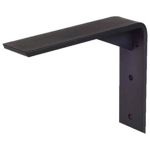 Front Mounting Bracket Plus, Centerline Countertop Support 20" 14" Black, D x H: 508 x 356 mm (20" x 14"), black