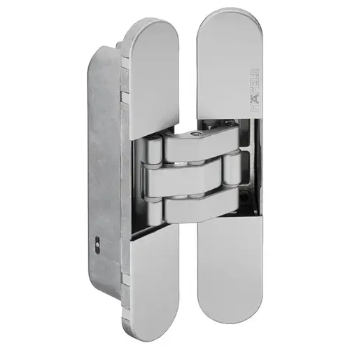 Door Hinge, Startec, Concealed, Mortise, 3D Adjustable 3D adjustable, size 160 mm, Matt chrome matt, Chrome plated