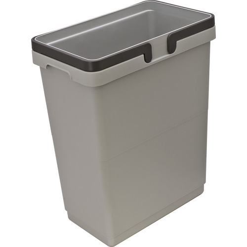 Hafele 503.00.590 Replacement Waste Bin, for Salice Pull-Out Units 30 l 14 3/8" 219 x 365 x 460 mm 32 qt. 32 qt. Silver colored