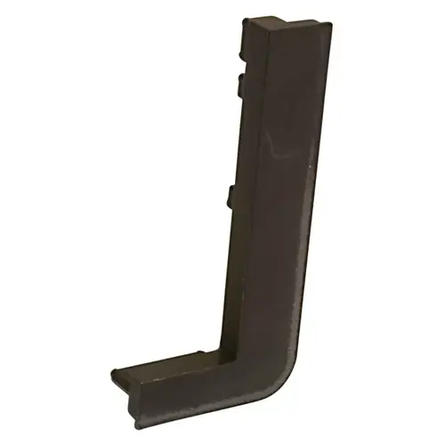 L-Cap, Vertical, Plastic Venice Collection, Right, dark bronze Dark bronze