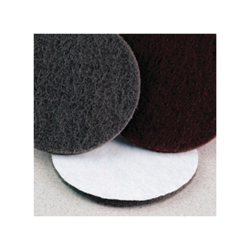 Hook & Loop Non-Woven Disc, 5"; Aluminum Oxide gray