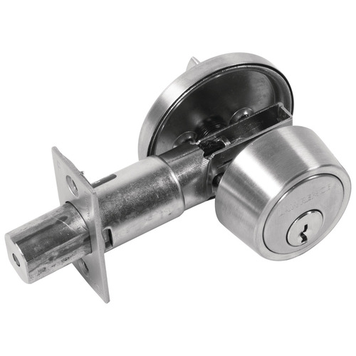 Deadbolt, Cylinder with Turn 560 Series, Bore 560-IC, 630 satin stainless steel (US32D) 630 satin stainless steel (US32D)