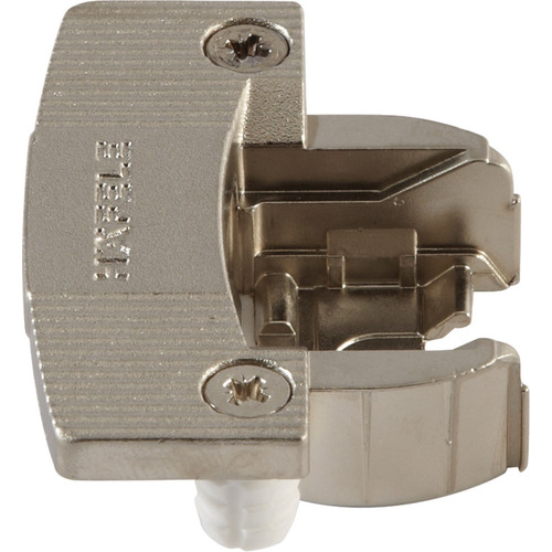 Single Pivot Institutional Hinge Cup, Aximat 300, Grade 1, for 8 mm Holes, Dowel Mount Aximat 300, Matt nickel Nickel plated