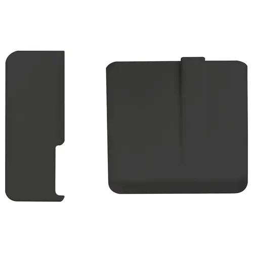 Cover Cap, for In-Side Flap Hinge Black, left