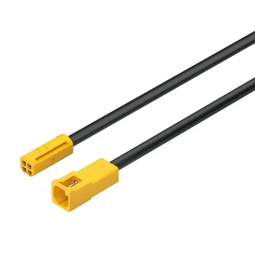 Extension lead, Hafele Loox5 RGB, 12 V, 20 AWG for Loox5 RGB lights, Length: (78 3/4") 2000 mm