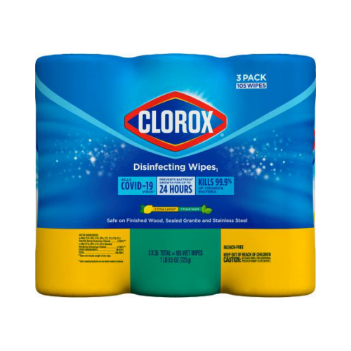 The Clorox Company 30112 35CT Wipes  pack of 3
