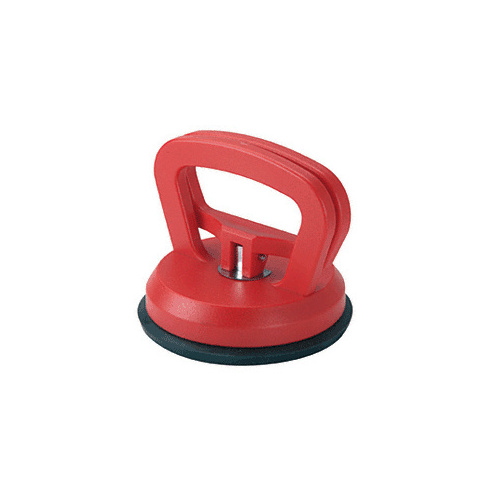 CRL 05061P Plastic 4-1/2" Single Pad Vacuum Lifter Red