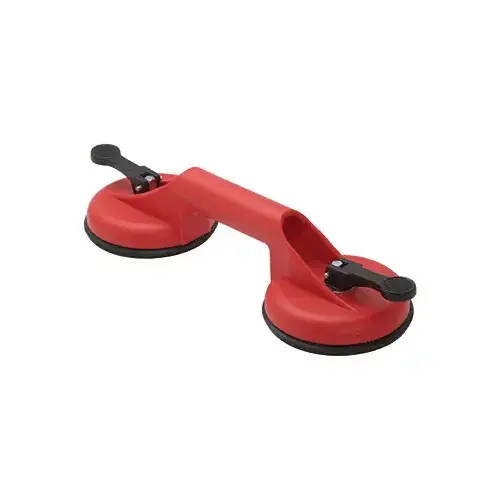 CRL 05062P Plastic Double Pad Vacuum Lifter Red