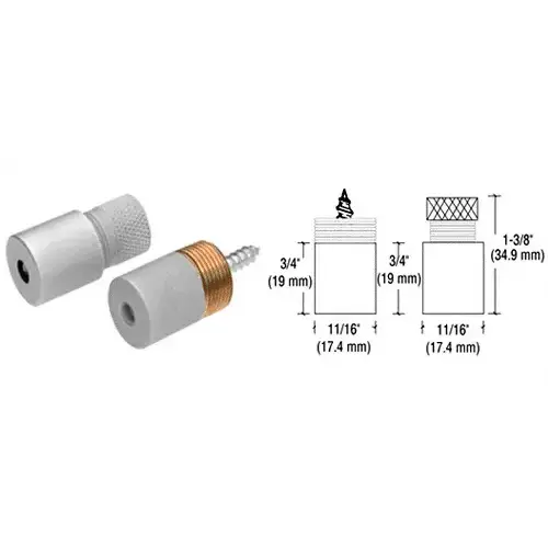 CRL 061210 Satin Chrome Anchor Set