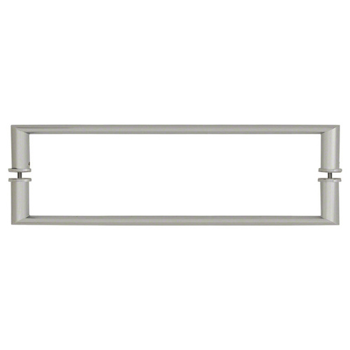 CRL 0R24X24BN 24" Brushed Nickel Back-to-Back Oval/Round Towel Bar