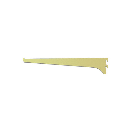 Brite Gold Anodized 12" Aluminum Bracket