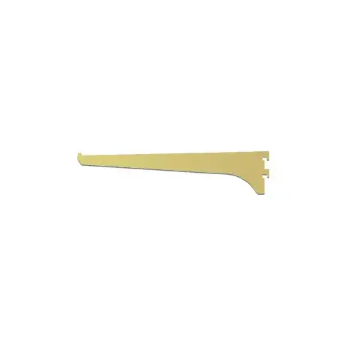 Gold Anodized 10" Aluminum Bracket