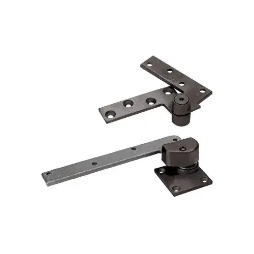 Rixson 147LHDU Dark Bronze Left Hand 3/4" Offset Pivot Set