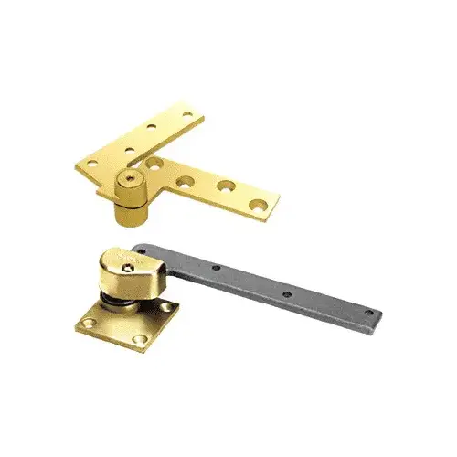 Rixson 147RHPB Polished Brass Right Hand 3/4" Offset Pivot Set