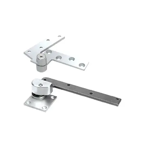 Polished Chrome Right Hand 3/4" Offset Pivot Set