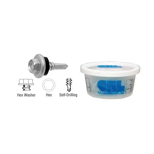1/4-14 x 7/8" Self-Drilling Hex Washer Head Screw
