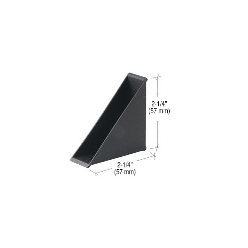 CRL 1563020 3/4" Corner Protector - 100 Black