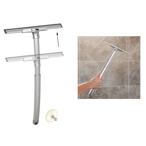 CRL 17900 18" Extendable Squeegee Polished Chrome