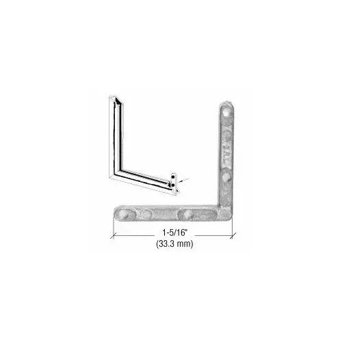 CRL 1795 Zinc Storm Window Corners for Miter Cut Fabrication