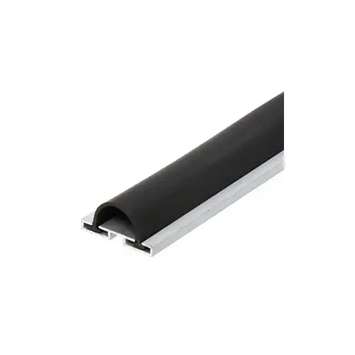 36" Door Bottom with Vinyl Sweep Aluminum