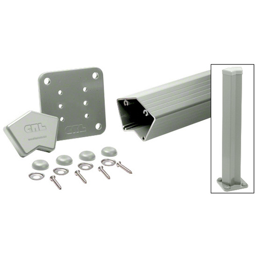 Agate Gray 100 Series 48" 135 degree Surface Mount Post Kit