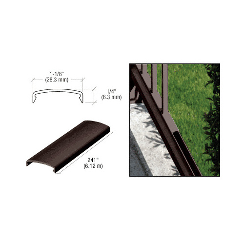 Matte Bronze 100 Series 241" Picket Spacer