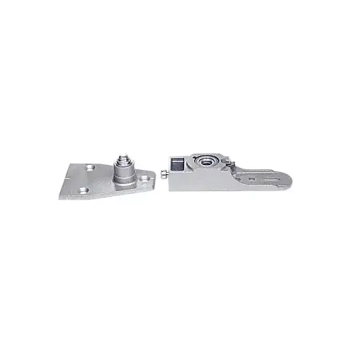 Floor Mount Bottom Pivot Set for Use with 1-1/2" Deep Bottom Door Rail for Side-Load Applications