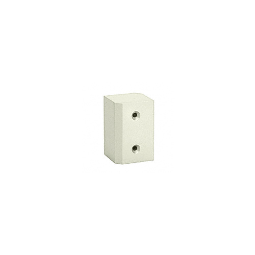 Oyster White Surface Mount Strike Plate