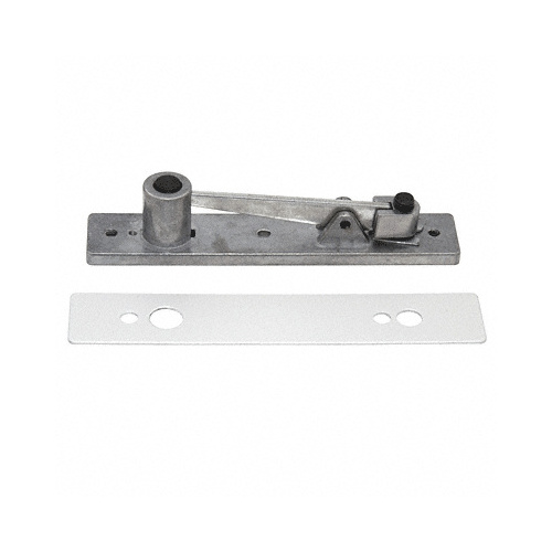 Jackson 213K628 Center-Hung Top Door Walking Beam Pivot With Cover Plate Clear Aluminum