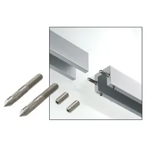 CRL Blumcraft 22A58 10-24 x 1/2" Stainless Steel Splice Pin Set 1-5/16" Overall Length