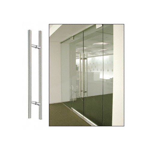 Polished Stainless 54" Extra Length Ladder Style Back-to-Back Pull Handle