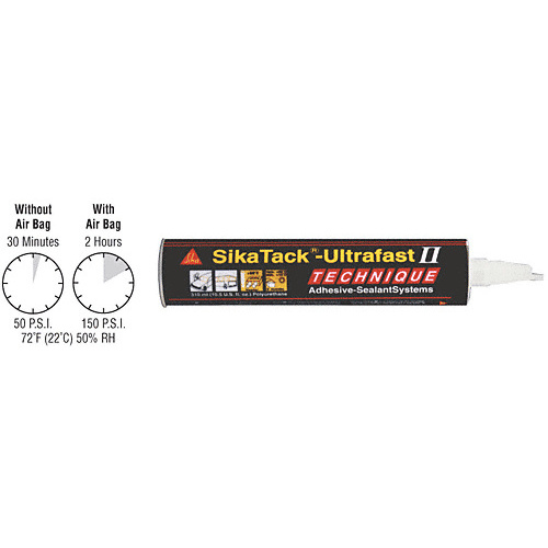 SikaTack UltraFast II Urethane Black