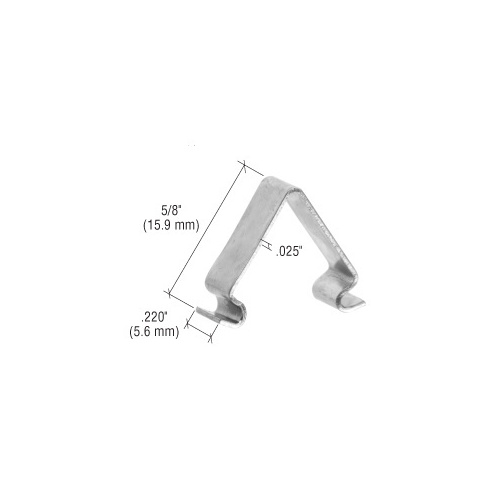 Insert Corner Spring 5/8" Height - .220" Width - .025" Thick