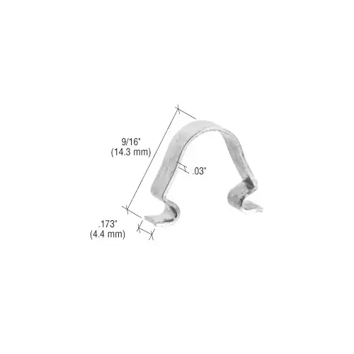 Insert Corner Spring 9/16" Height - .173" Width - .03" Thick
