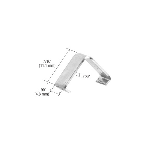 Insert Corner Spring 7/16" Height - .190" Width - .025" Thick