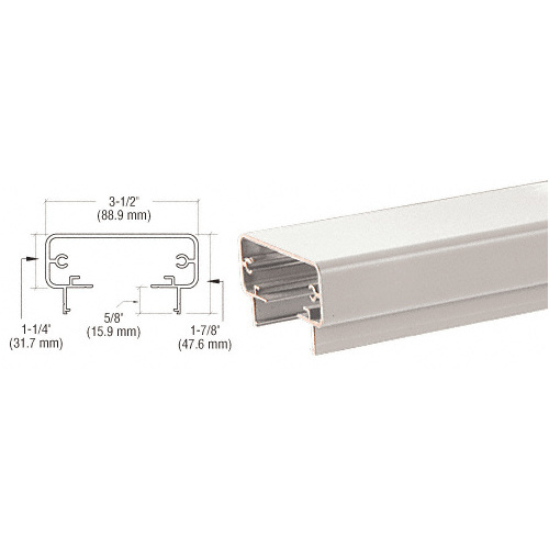 Sky White 200 Series 241" Long Top Rail