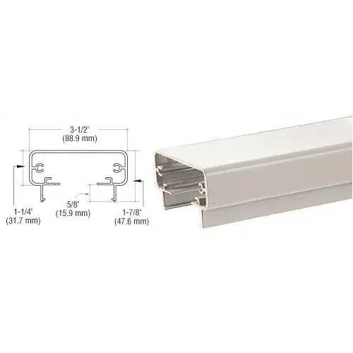 Sky White 200 Series 241" Long Top Rail