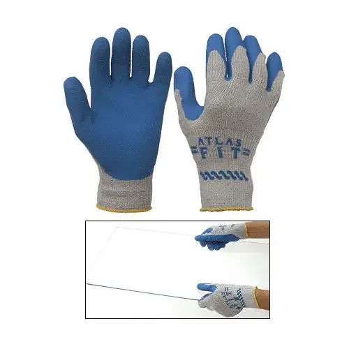 Medium Atlas Fit Gloves Pair Blue