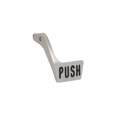 Push Paddle Package For The Model 1095P Left Hand Reverse Bevel Aluminum Finish