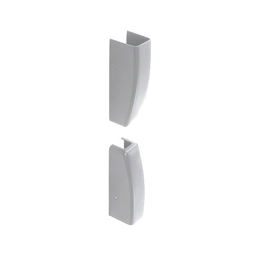 Top and Bottom Latch Cover Package for 1275 Surface Vertical Rod Panic Exit Device Aluminum