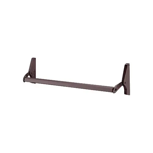 Concealed Vertical Rod Panic Exit Device Dark Bronze Finish